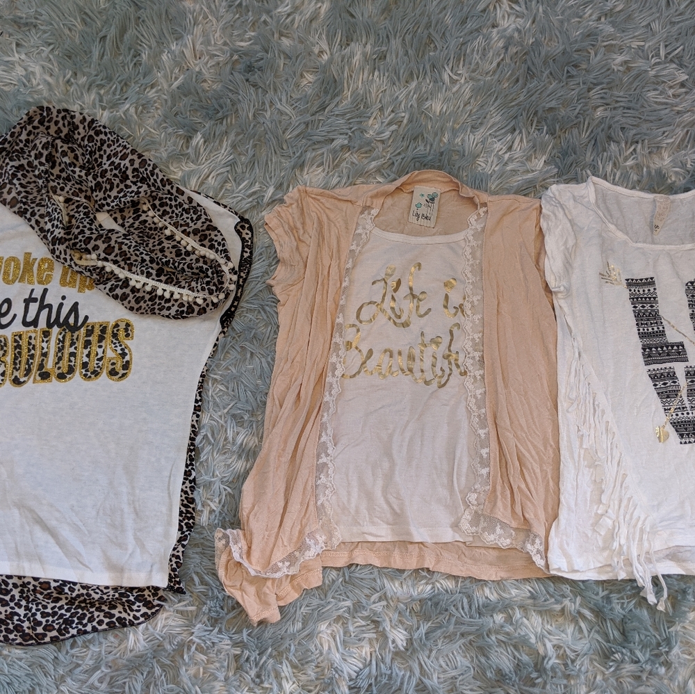 Girls Size 10 shirts bundle, very good condition
